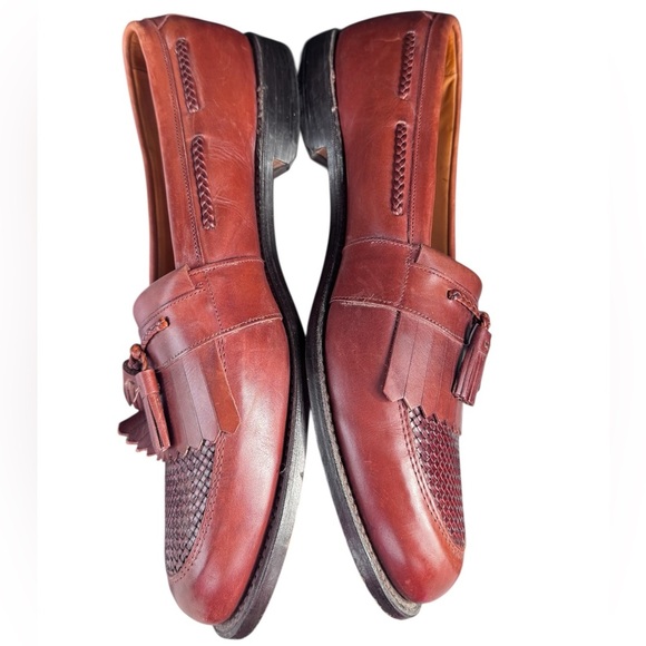 Allen Edmonds Cody Tassel Loafers Brown Leather main image 4